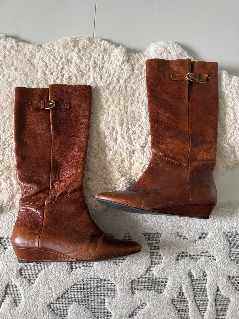 Steve Madden Intyce Congac Boots size 10